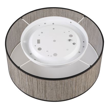 Φωτιστικό οροφής SIRJA, 2xE27/15W/230V, διάμ. 35 cm, καφέ