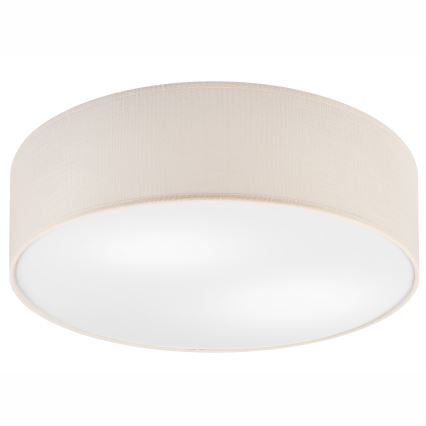 Φωτιστικό οροφής SIRJA DOUBLE 4xE27/15W/230V διάμετρος 45 cm κρεμ