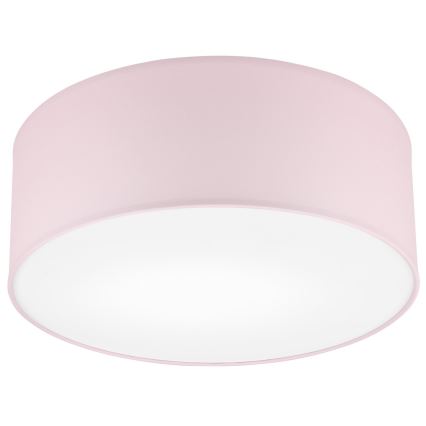 Φωτιστικό οροφής SIRJA PASTEL 1xE27/60W/230V διάμετρος 35 cm ροζ