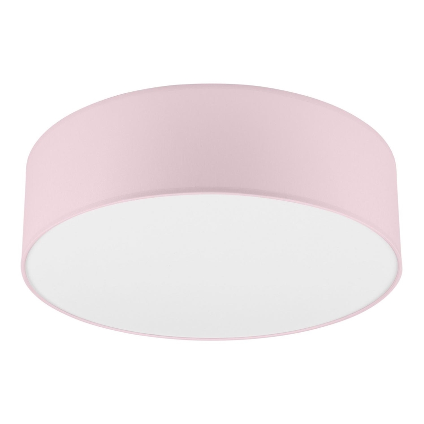 Φωτιστικό οροφής SIRJA PASTEL 2xE27/60W/230V διάμετρος 45 cm ροζ