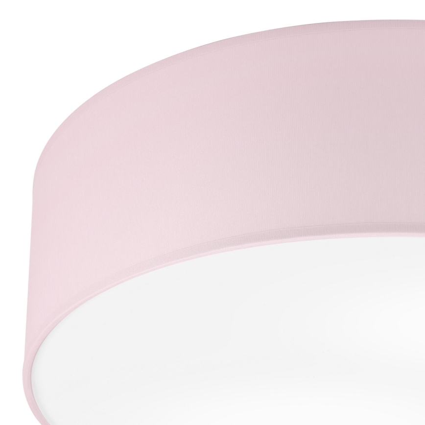 Φωτιστικό οροφής SIRJA PASTEL 2xE27/60W/230V διάμετρος 45 cm ροζ