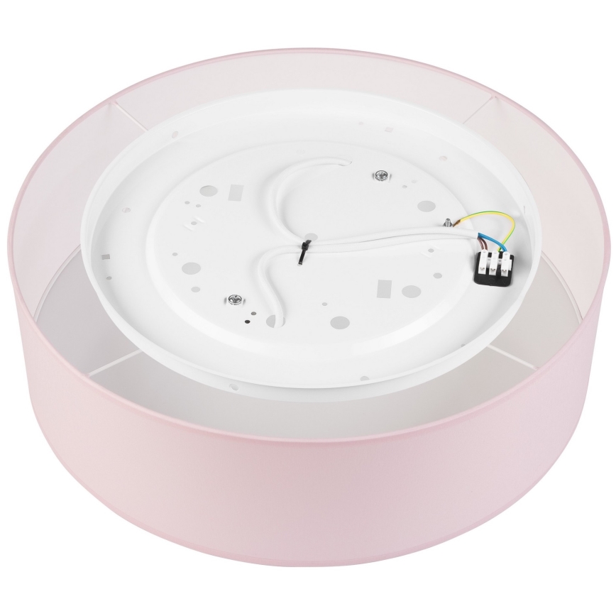 Φωτιστικό οροφής SIRJA PASTEL 2xE27/60W/230V διάμετρος 45 cm ροζ