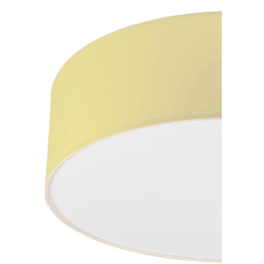 Φωτιστικό οροφής SIRJA PASTEL DOUBLE 4xE27/15W/230V διάμετρος 45 cm κίτρινο