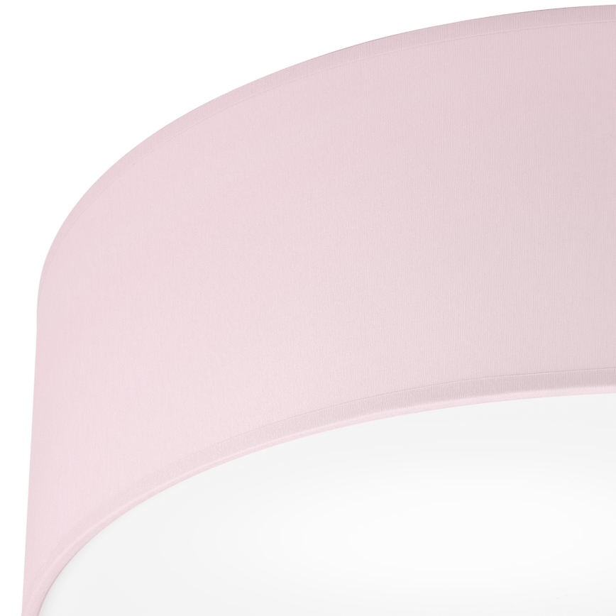 Φωτιστικό οροφής SIRJA PASTEL DOUBLE 4xE27/15W/230V διάμετρος 45 cm ροζ