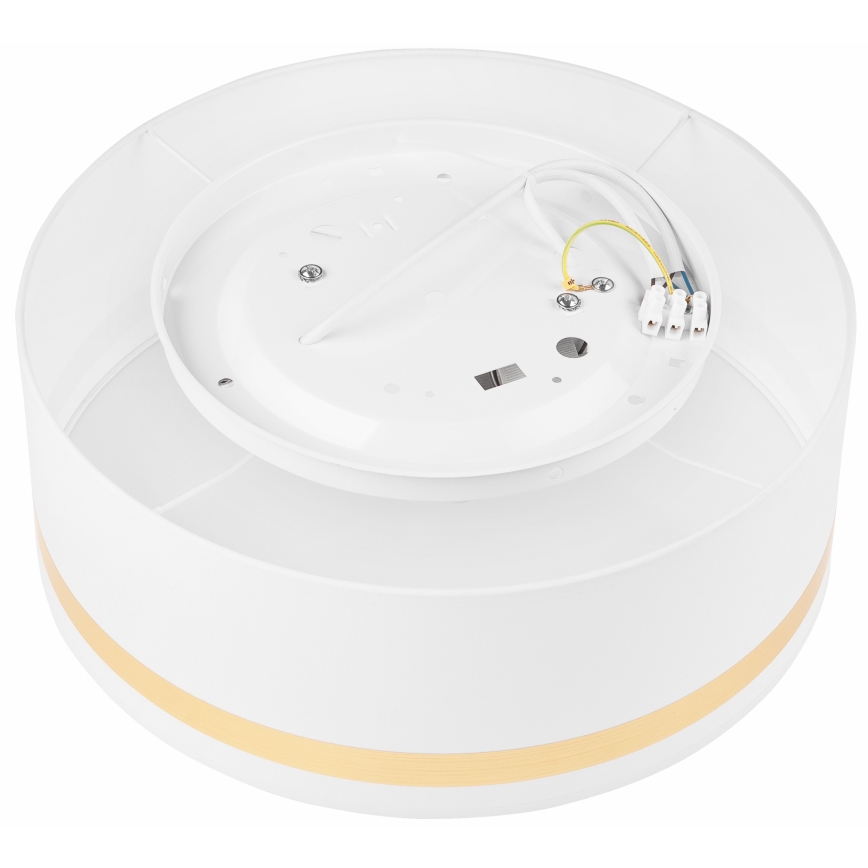 Φωτιστικό οροφής SIRJA STRIPE 2xE27/15W/230V διάμετρος 35 cm λευκό