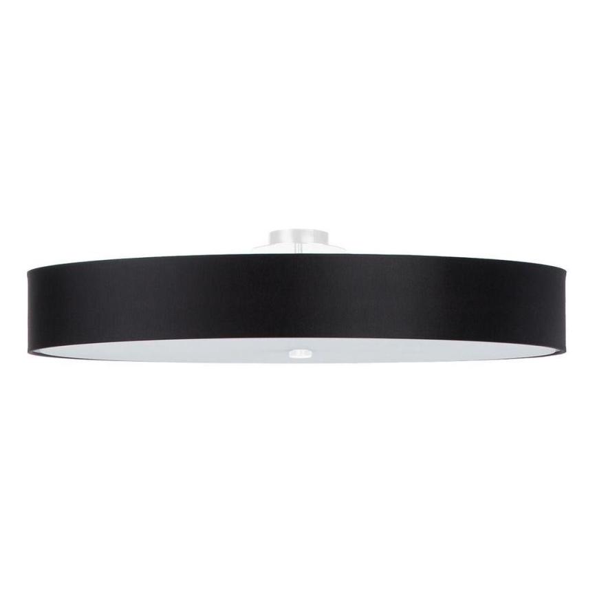 Φωτιστικό οροφής SKALA 6xE27/60W/230V δ. 100 cm μαύρο