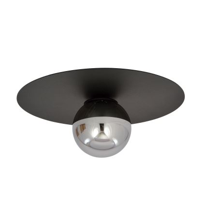 Φωτιστικό οροφής SOLAR 1xE14/10W/230V μαύρο/γκρι