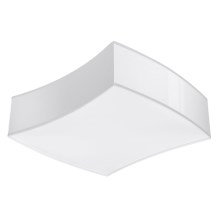 Φωτιστικό οροφής SQUARE 2xE27/60W/230V λευκό
