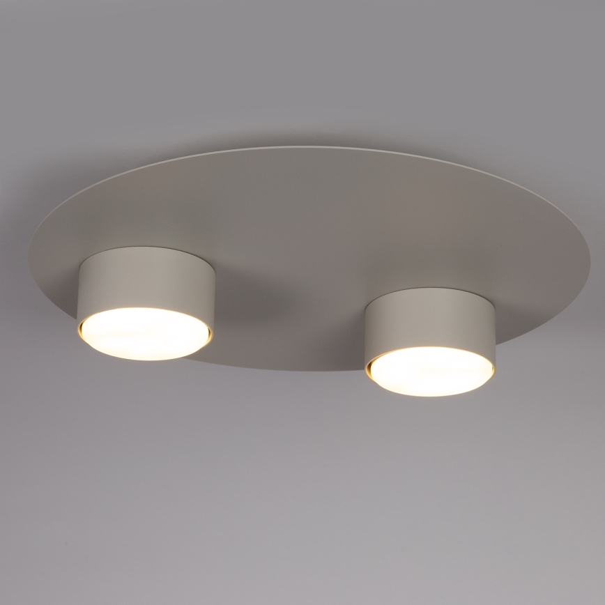 Φωτιστικό οροφής STAR 2xGX53/12W/230V μπεζ