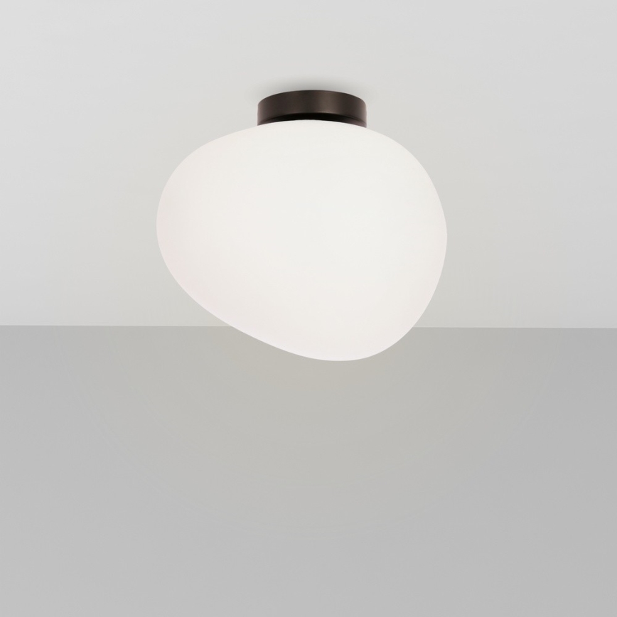 Φωτιστικό οροφής STONES 1xE27/40W/230V διάμετρος 30 cm