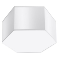 Φωτιστικό οροφής SUNDE 2xE27/60W/230V 15,5 cm λευκό