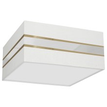 Φωτιστικό οροφής ULTIMO 2xE27/60W/230V λευκό