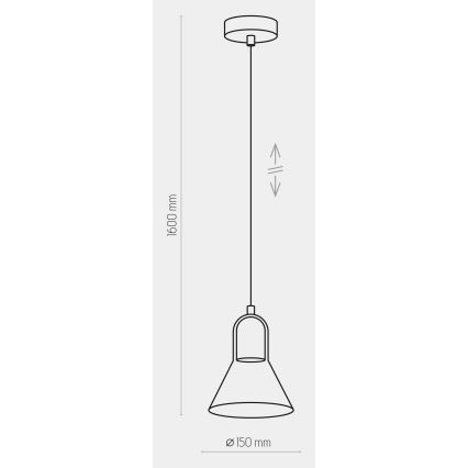 Φωτιστικό οροφής VICHY 1xGU10/10W/230V