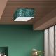 Φωτιστικό οροφής ZIGGY 3xE27/60W/230V πράσινο/χρυσό