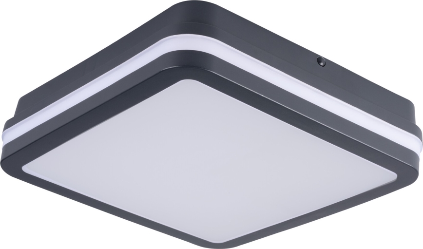 Φωτιστικό οροφής εξωτερικού χώρου LED BENO LED/12/18W/230V 3000/3500/4000K IP65 ανθρακί γωνιακό