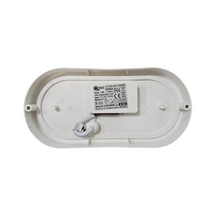 Φωτιστικό οροφής εξωτερικού χώρου LED LED/15W/230V 4200K 20x9,8 cm IP64 λευκό