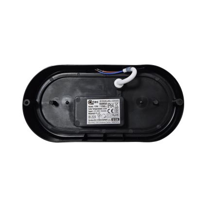 Φωτιστικό οροφής εξωτερικού χώρου LED LED/15W/230V 4200K 20x9,8 cm IP64 μαύρο