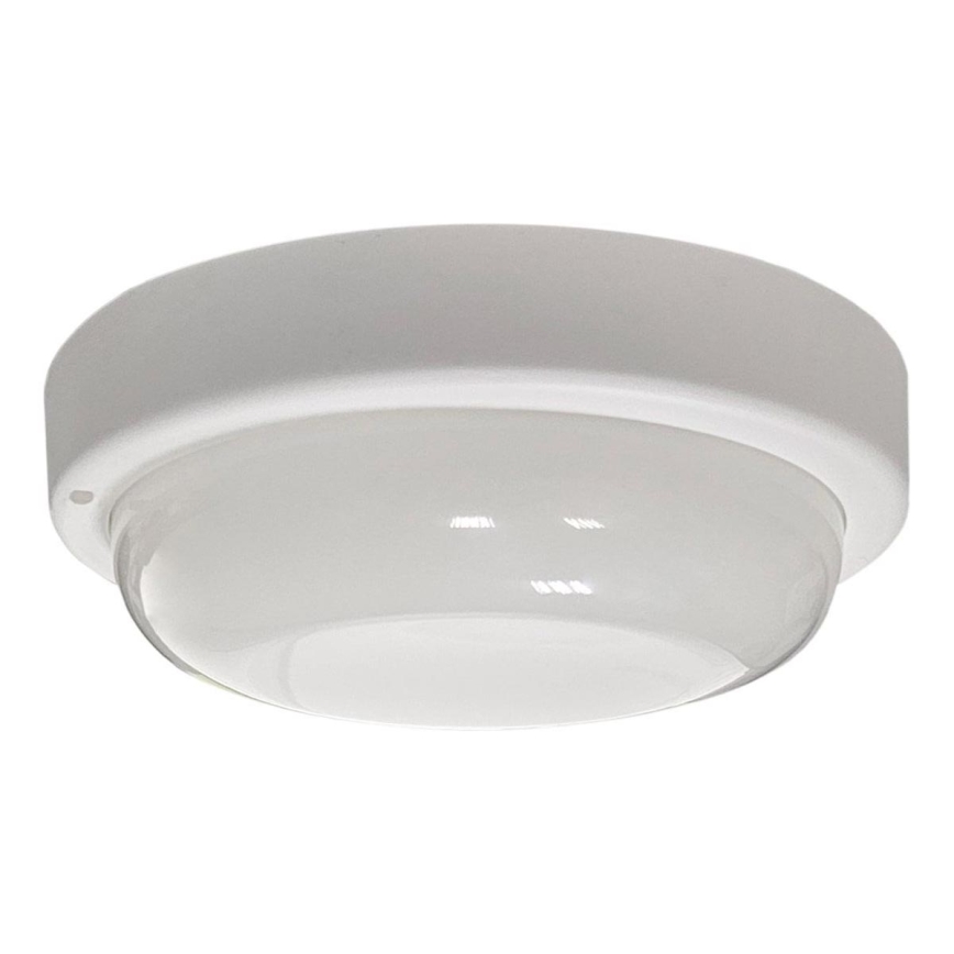 Φωτιστικό οροφής εξωτερικού χώρου LED LED/15W/230V 4200K διάμετρος 15,5 cm IP64 λευκό