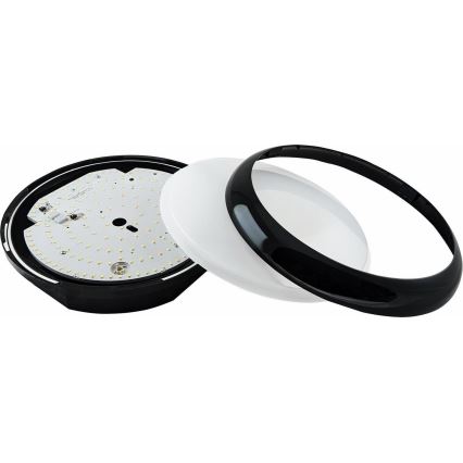 Φωτιστικό οροφής LED Dimmable εξωτερικού χώρου STROPY LED/12/15/18/22W/230V 3000/4000/6000K IP65 μαύρο