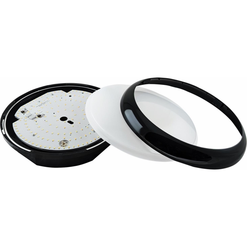 Φωτιστικό οροφής LED Dimmable εξωτερικού χώρου STROPY LED/12/15/18/22W/230V 3000/4000/6000K IP65 μαύρο