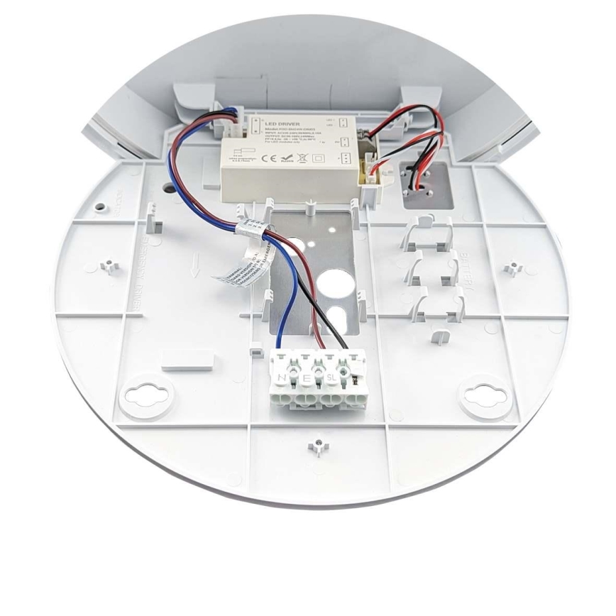 Φωτιστικό οροφής LED Dimmable εξωτερικού χώρου STROPY LED/12/15/18/22W/230V 3000/4000/6000K IP65 μαύρο