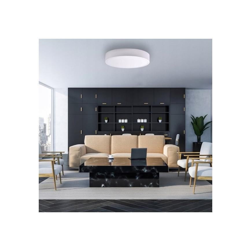 Φωτιστικό οροφής με αισθητήρα CLEO 6xE27/24W/230V δ. 80 cm λευκό