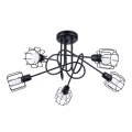 Φωτιστικό οροφής με βραχίονα BELUCI 5xE14/40W/230V μαύρο