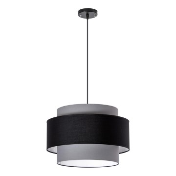 Φωτιστικό οροφής με καλώδιο 1xE27/60W/230V γκρι