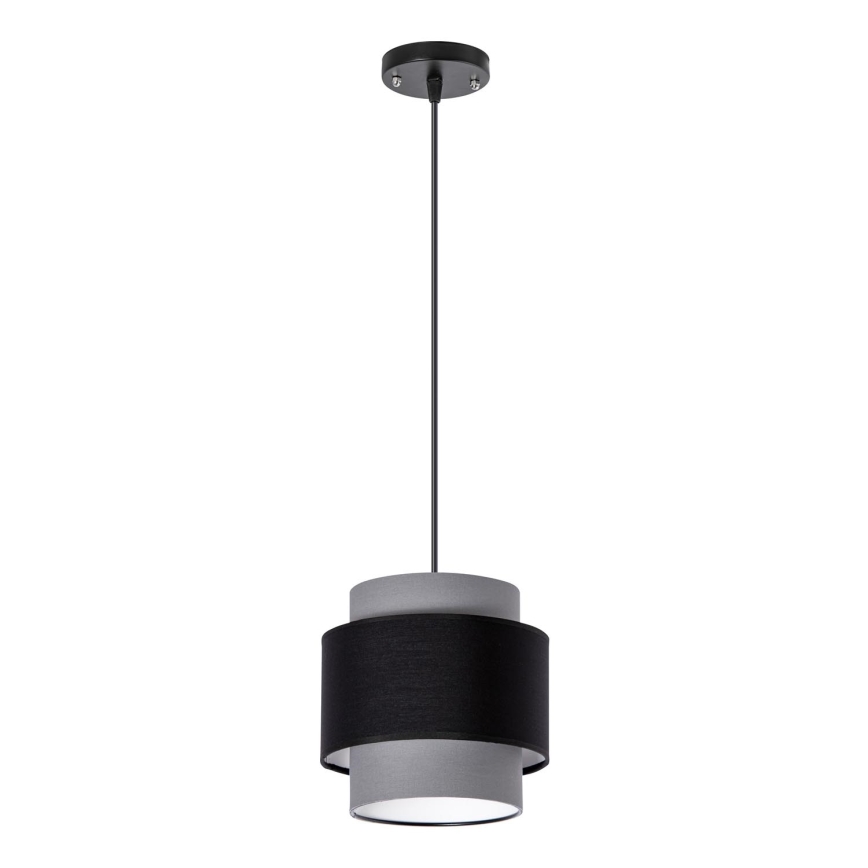 Φωτιστικό οροφής με καλώδιο 1xE27/60W/230V γκρι