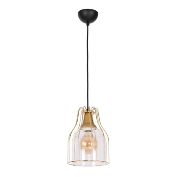 Φωτιστικό οροφής με καλώδιο ARIA 1xE27/60W/230V χρυσό