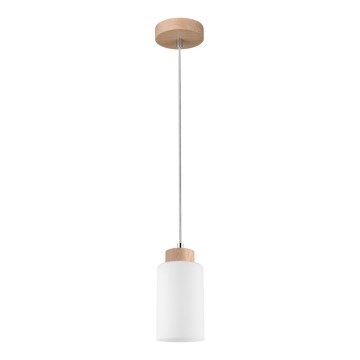 Φωτιστικό οροφής με καλώδιο BOSCO 1xE27/60W/230V δρυς