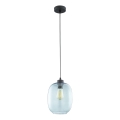 Φωτιστικό οροφής με καλώδιο ELIO 1xE27/15W/230V μπλε