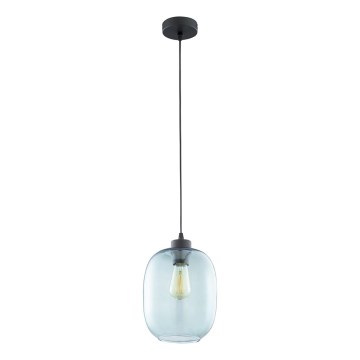 Φωτιστικό οροφής με καλώδιο ELIO 1xE27/15W/230V μπλε