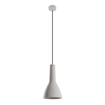 Φωτιστικό οροφής με καλώδιο EMPOLI 1xE27/15W/230V σκυρόδεμα