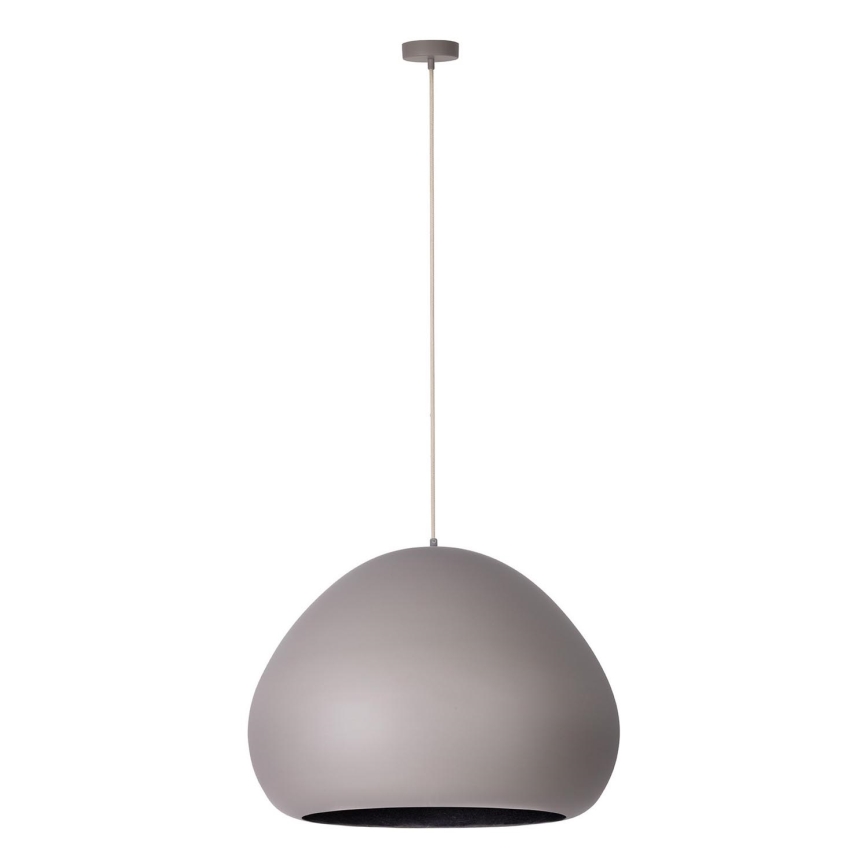 Φωτιστικό οροφής με καλώδιο LAVA 1xE27/15W/230V ταουπέ/μαύρο