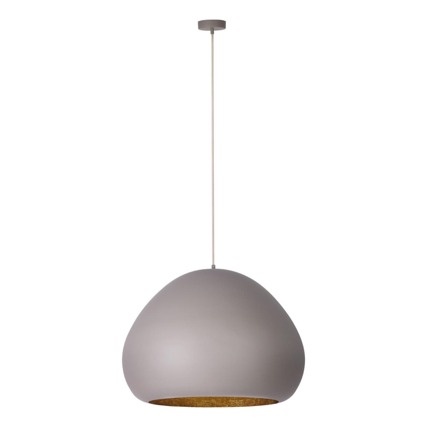 Φωτιστικό οροφής με καλώδιο LAVA 1xE27/15W/230V ταουπέ/χρυσό
