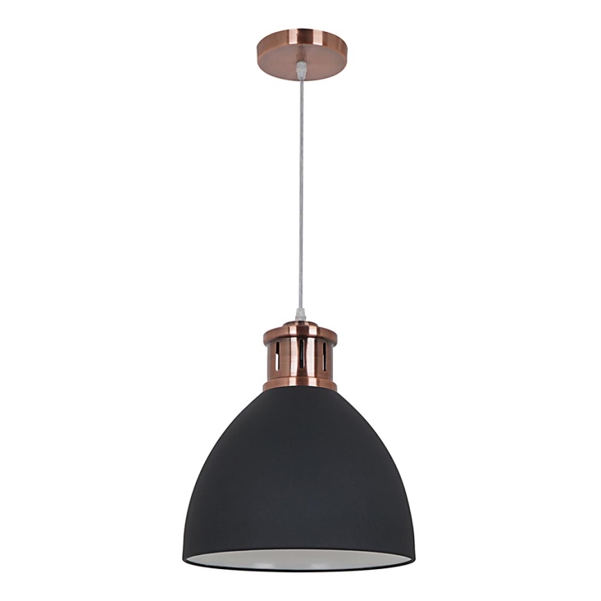 Φωτιστικό οροφής με καλώδιο METAL 1xE27/15W/230V σε χαλκό/μαύρο