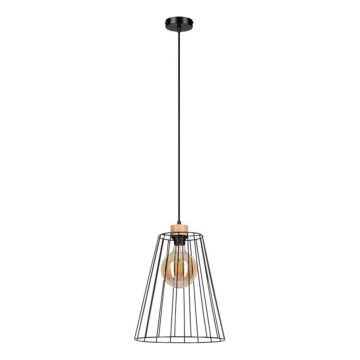 Φωτιστικό οροφής με καλώδιο ORAZIO 1xE27/60W/230V δρυς