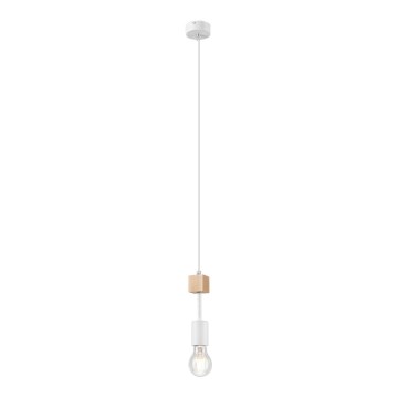 Φωτιστικό οροφής με καλώδιο ORAZIO 1xE27/60W/230V οξιά