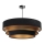 Φωτιστικό οροφής με καλώδιο TRINITI 1xE27/60W/230V μαύρο/χρυσό