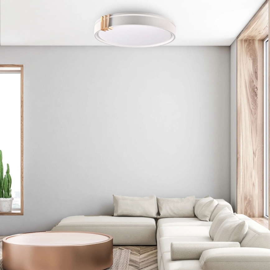 Φωτιστικό οροφής μπάνιου dimming LED ARLETTA LED/72W/230V διάμετρος 48 cm 3000-6000K IP44 + τηλεχειριστήριο
