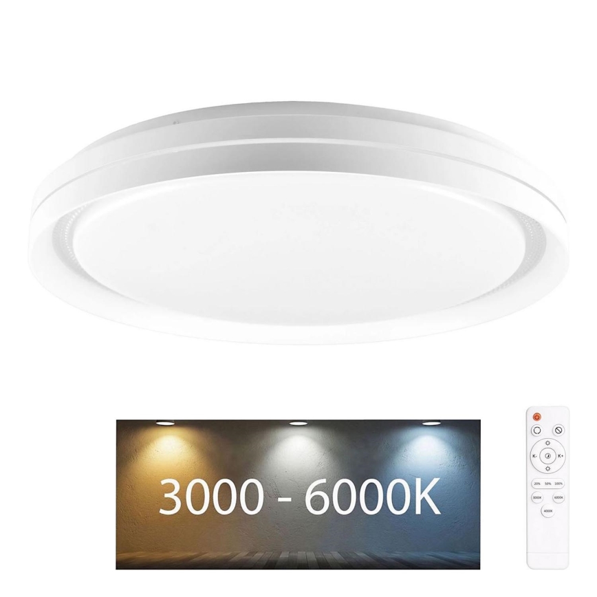Φωτιστικό οροφής μπάνιου dimming LED ELIZA LED/72W/230V διάμετρος 48,5 cm 3000-6000K IP44 + τηλεχειριστήριο