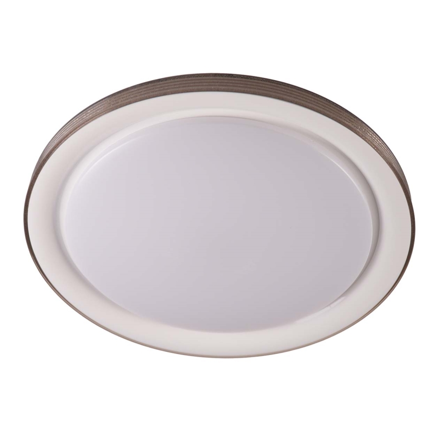 Φωτιστικό οροφής μπάνιου dimming LED GRAŻYNA LED/48W/230V 3000-6000K διάμετρος 41 cm IP44 γκρι + τηλεχειριστήριο