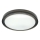Φωτιστικό οροφής μπάνιου dimming LED HALINA LED/48W/230V 3000-6000K διάμετρος 38 cm IP44 μαύρο + τηλεχειριστήριο