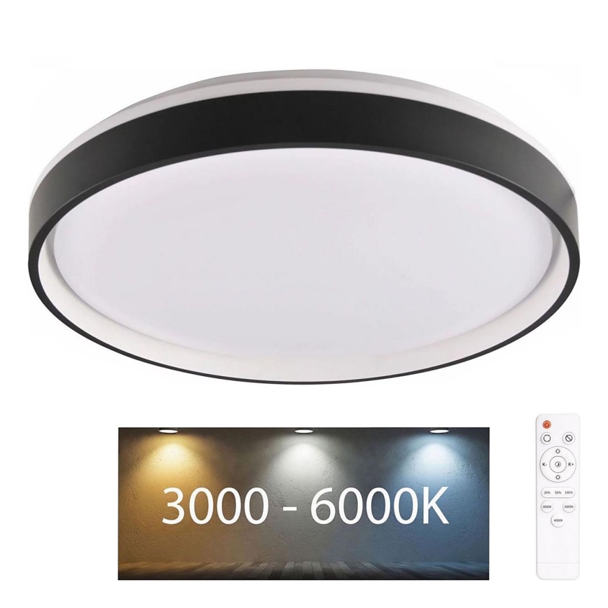 Φωτιστικό οροφής μπάνιου dimming LED JADWIGA LED/72W/230V διάμετρος 48 cm 3000-6000K IP44 + τηλεχειριστήριο