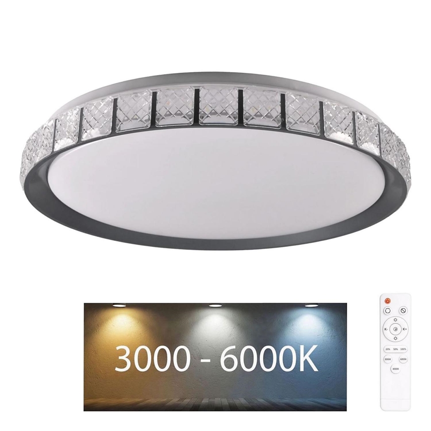 Φωτιστικό οροφής μπάνιου dimming LED NINA LED/72W/230V διάμετρος 49 cm 3000-6000K IP44 + τηλεχειριστήριο