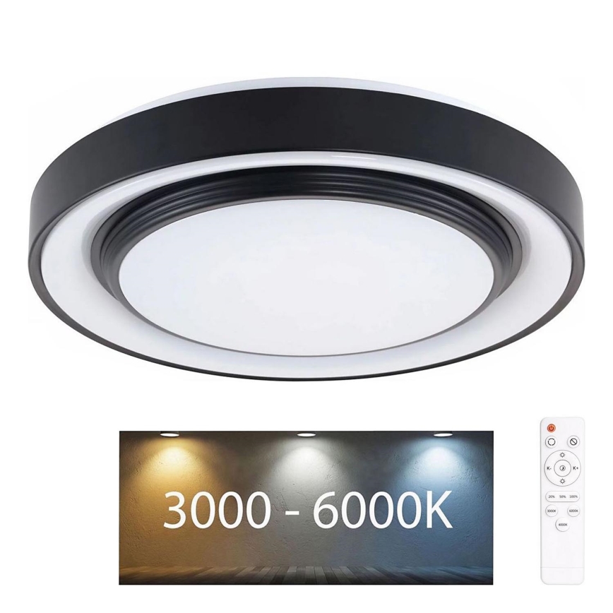 Φωτιστικό οροφής μπάνιου dimming LED ZYGMUNT LED/72W/230V διάμετρος 48,5 cm 3000-6000K IP44 + τηλεχειριστήριο