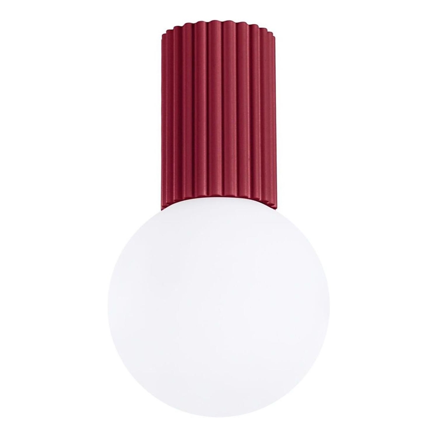 Φωτιστικό οροφής μπάνιου HALO 1xG9/8W/230V διάμετρος 12 cm IP44 κόκκινο