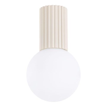 Φωτιστικό οροφής μπάνιου HALO 1xG9/8W/230V διάμετρος 12 cm IP44 κρεμ