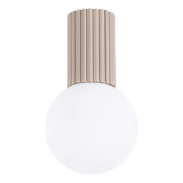 Φωτιστικό οροφής μπάνιου HALO 1xG9/8W/230V διάμετρος 12 cm IP44 μπεζ